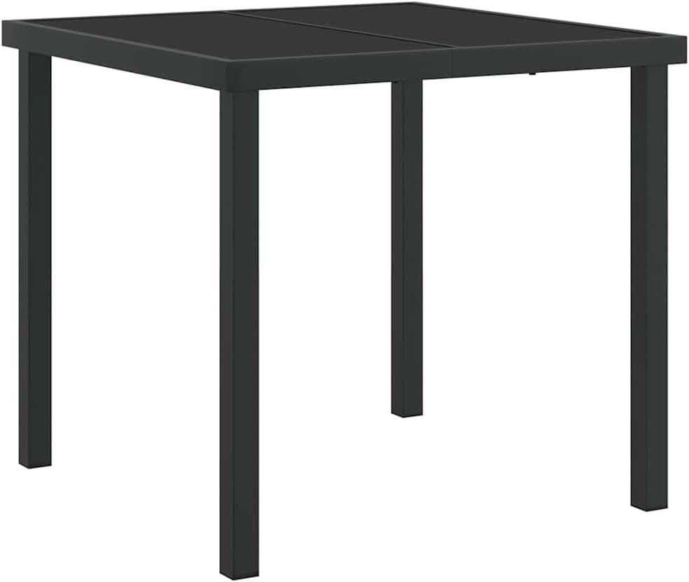 Gartenmöbel Essgruppe 160x80 cm Braun Poly-Rattan mit wetterfesten Sitzkissen Modernes Balkon-Terrassen-Set Robust und Langlebig für Garten Balkon und Terrasse