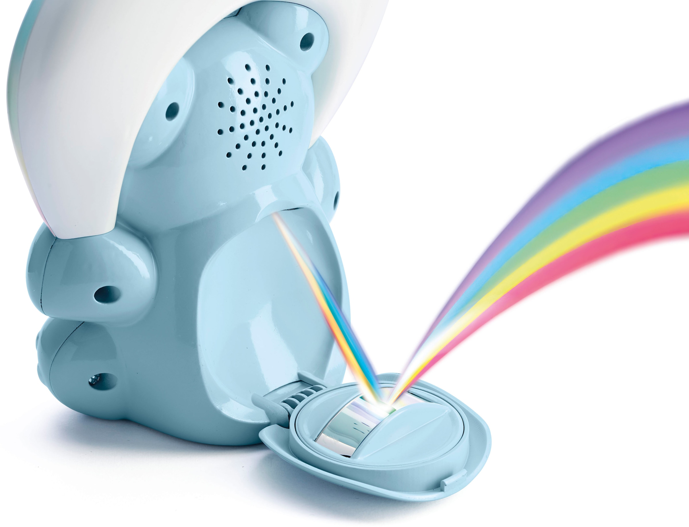 Chicco Nachtlicht »Regenbogenprojektor Bär, Blau« mit Melodien