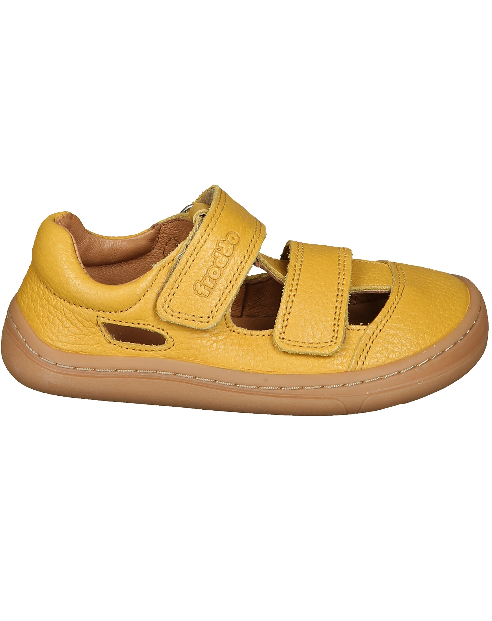 Barfuß-Sandalen D-VELCRO in yellow