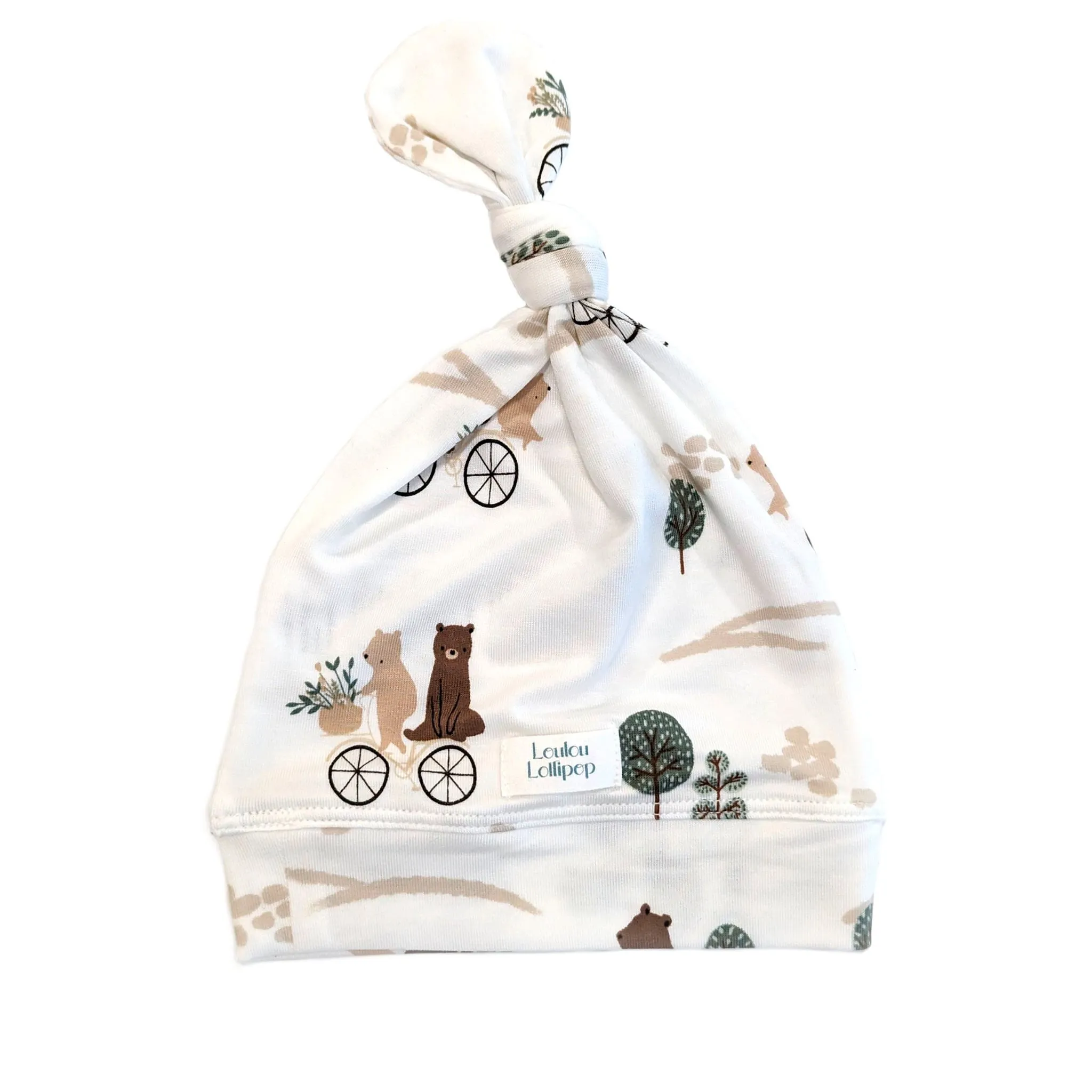 Loulou Lollipop Chapeau Noeud Ours Vélo 0-6mois