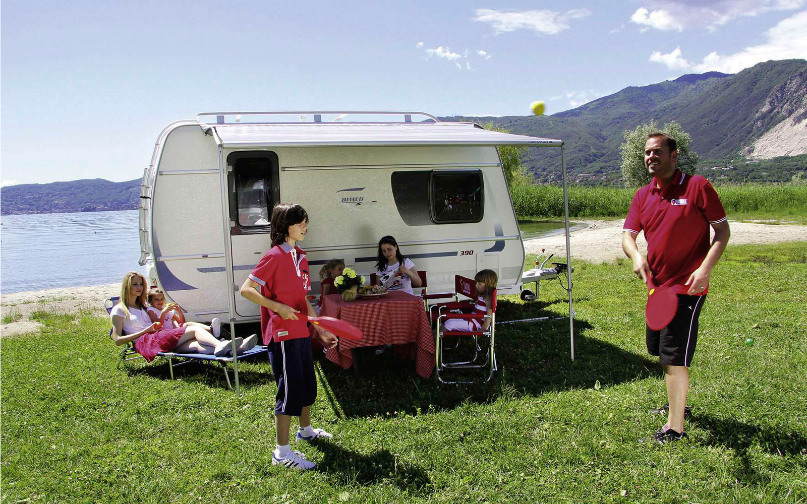 Fiamma Caravanstore XL 280 Sackmarkise Tuchfarbe Royal Grey 280 cm