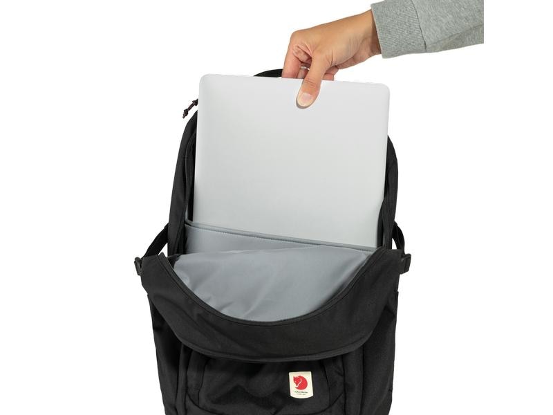 Fjällräven Freizeitrucksack Skule 28 l, Dunkelgrün Laptop-Rucksack aus wasserabweisendem Material