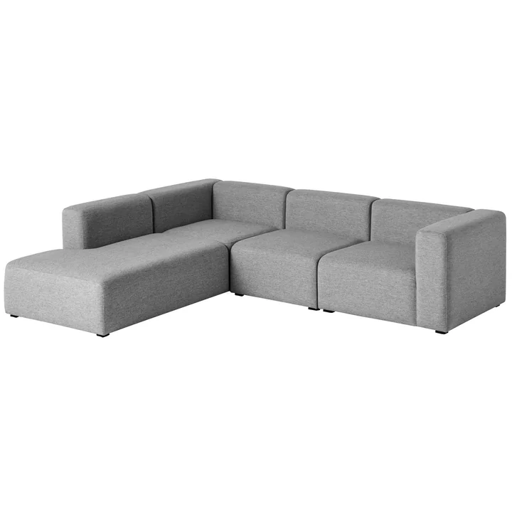 HAY - Mags Sofa, Eck-Kombination 2, rechts / grau (Hallingdal 116) (EU)