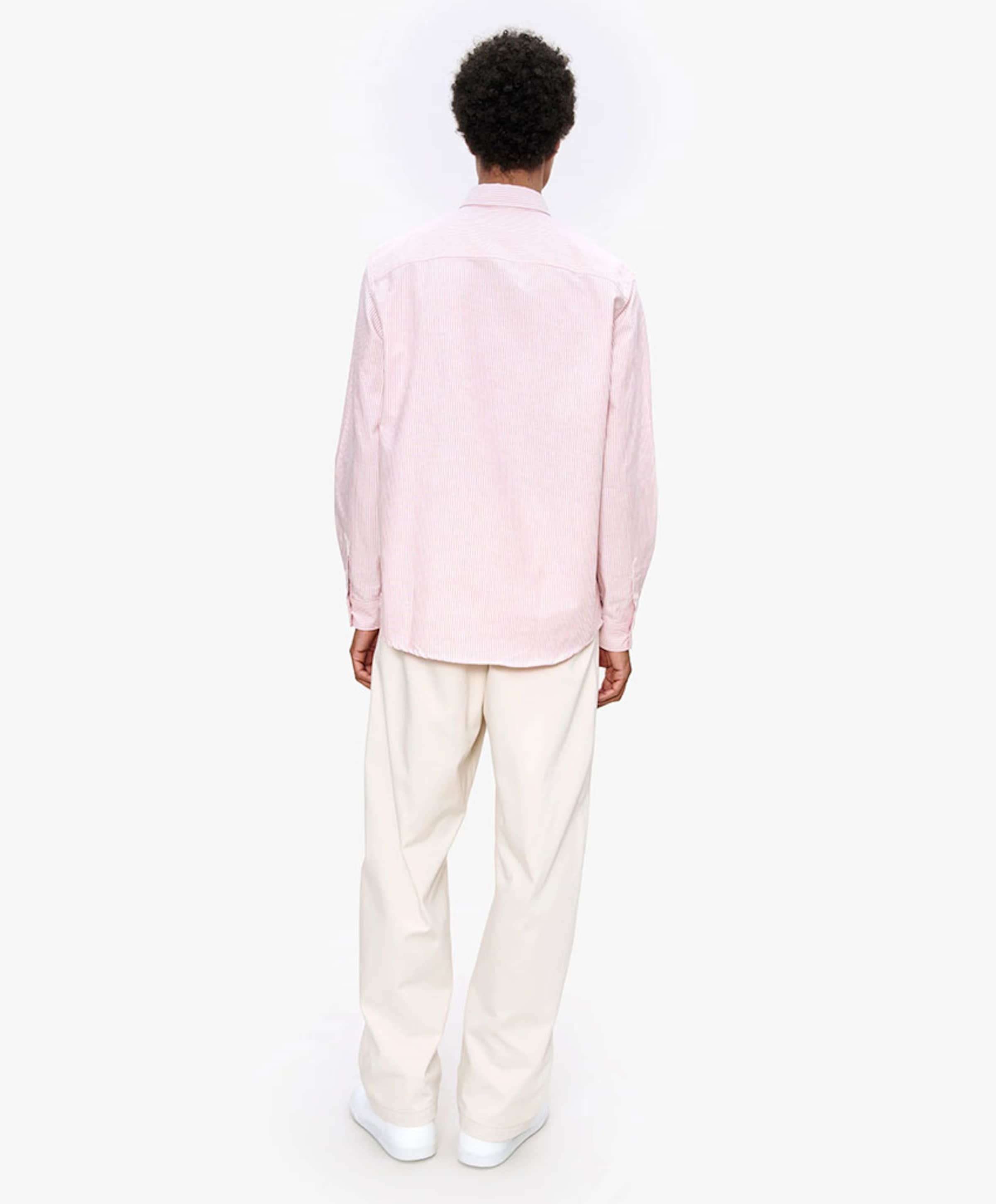 A.P.C. Heren overhemd lange mouw rood