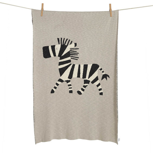 Couverture de lit en tricot Zèbre - QUAX