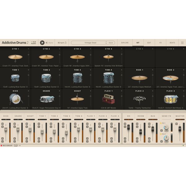 XLN Audio AD 2 Dead & Dry Collection
