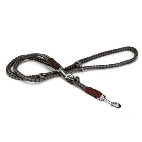 Guia de nylon Korda para cães, cinza