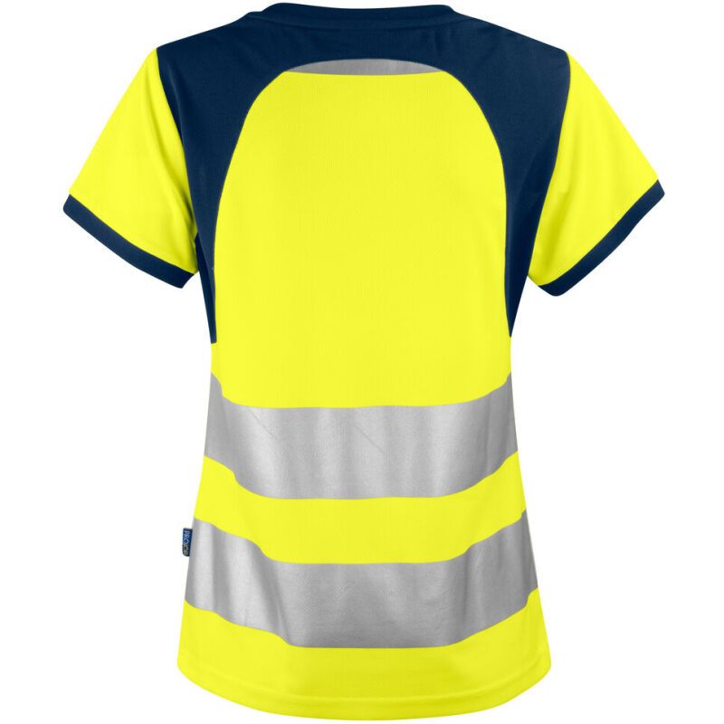 ProJob 6012 T-SHIRT POLYESTER FEMME EN ISO 20471 CLASSE 2/1