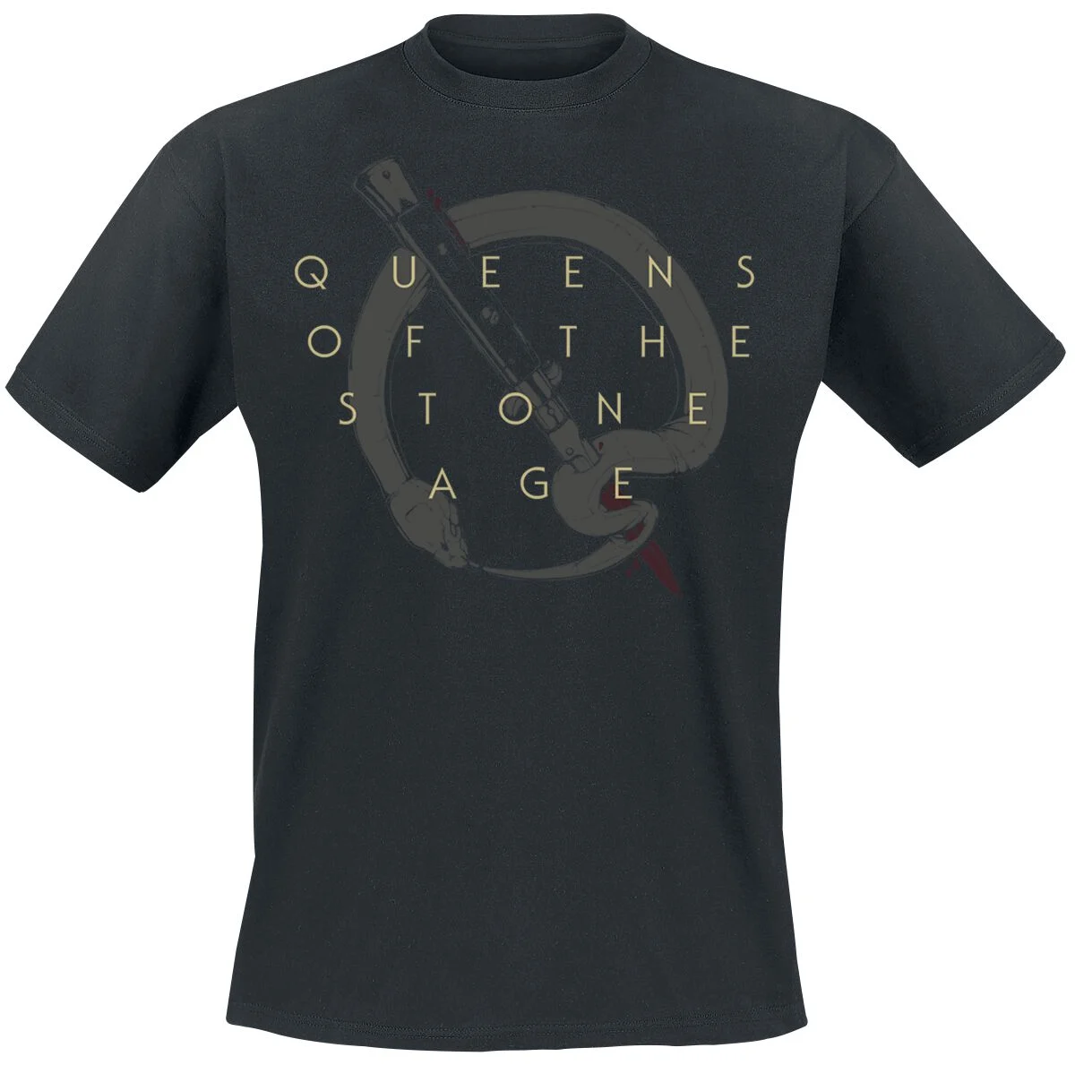 In Times New Roman - Bad Dog | Queens Of The Stone Age T-Shirt Manches courtes
