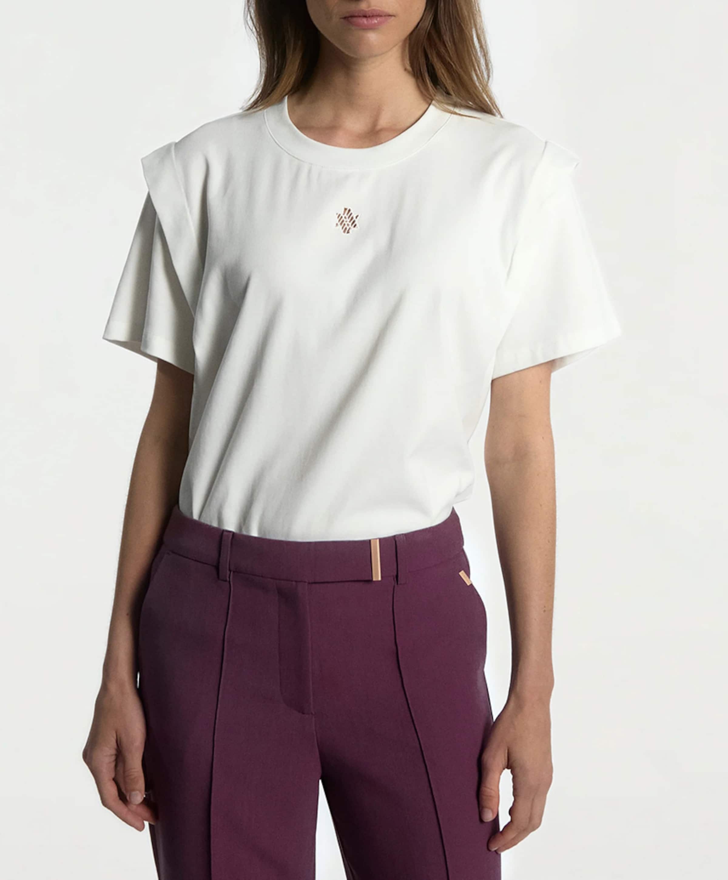 Aaiko Dames T-shirt ecru
