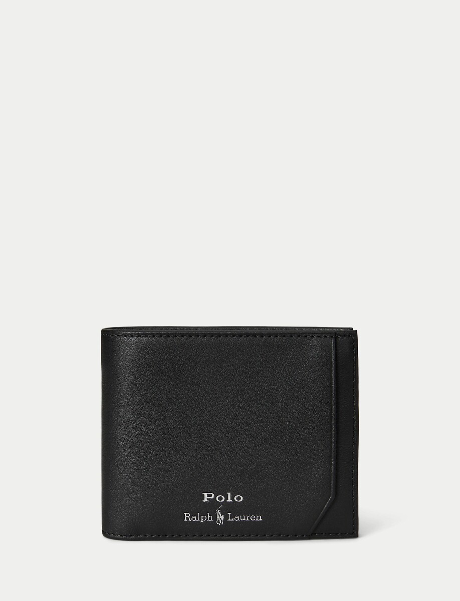 POLO RALPH LAUREN<br>Carteira de couro 3 em 1