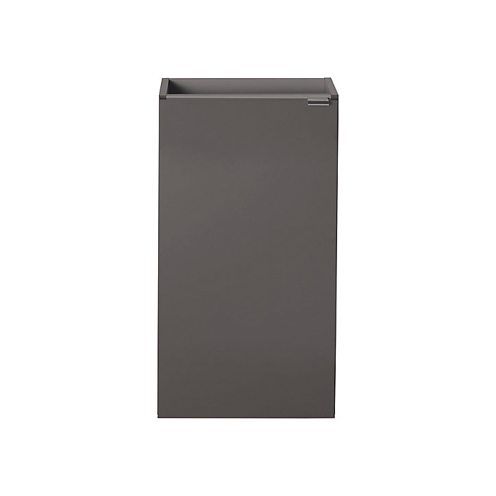 Meuble lave mains à poser GoodHome Imandra gris taupé L.44 x H.79 cm
