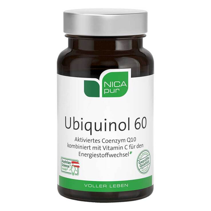 Nicapur Ubiquinol 60 Kapseln, 60 St