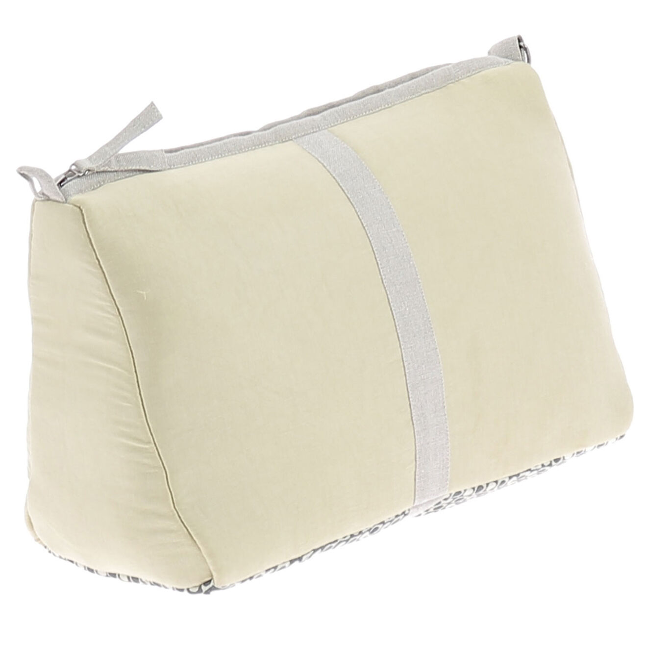 En Fil d'Indienne Trousse de toilette Soie tabac - 18x26x12 cm