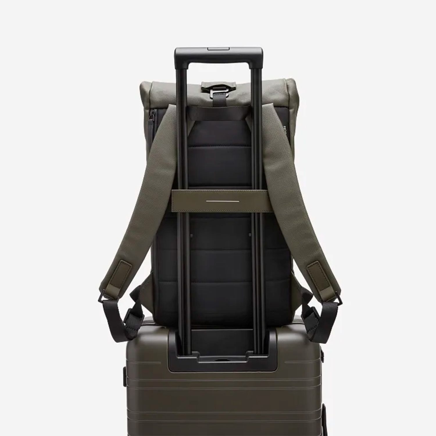 Horizn Studios SoFo Rolltop Backpack dark olive