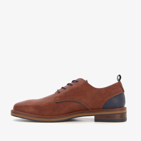 Emilio Salvatini heren veterschoenen cognac bruin