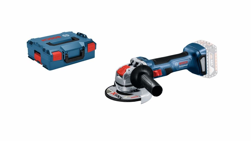 Bosch GWX 18V-7 Accu haakse haakse slijper (in L-Boxx) - 06019H9102