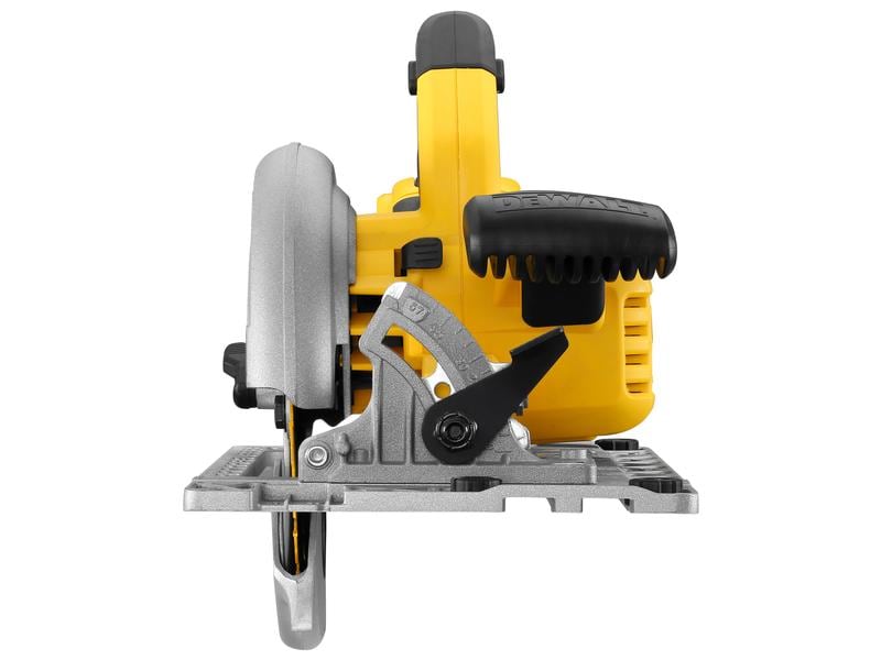 DEWALT Akku-Handkreissäge DCS572NT 18 V, Solo Leistungsstarke XR 18 Volt Akku-Handkreissäge mit 58 mm hoher Schnitttiefe