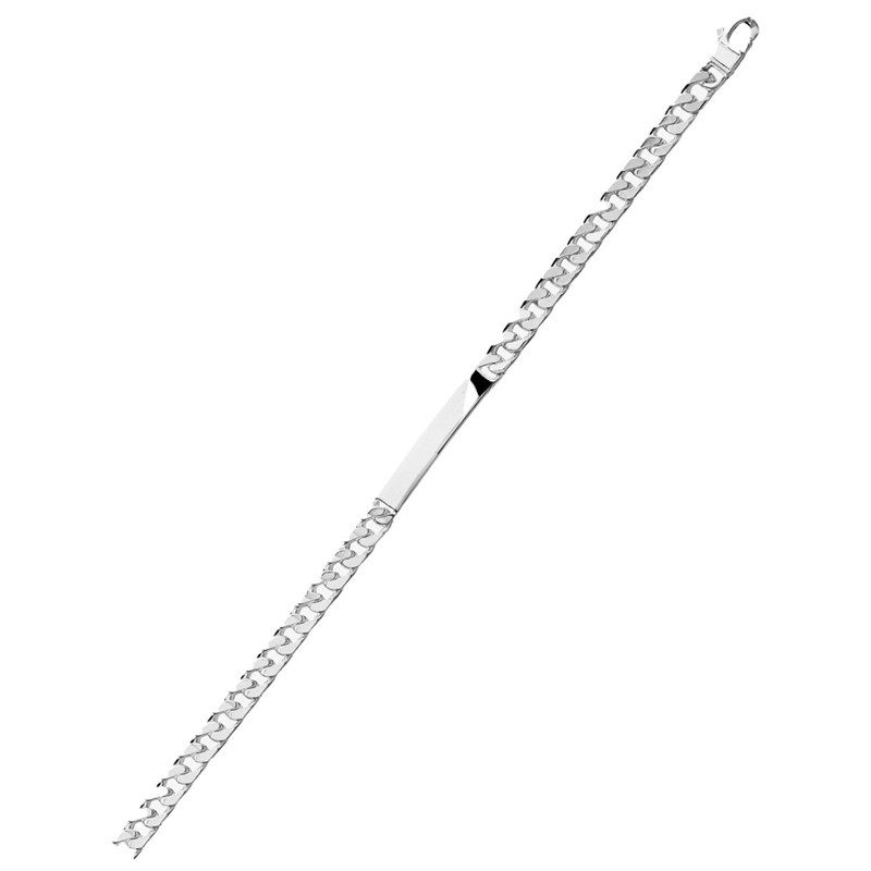 Gourmette Homme 18 cm - Argent 925 - Largeur 5 mm