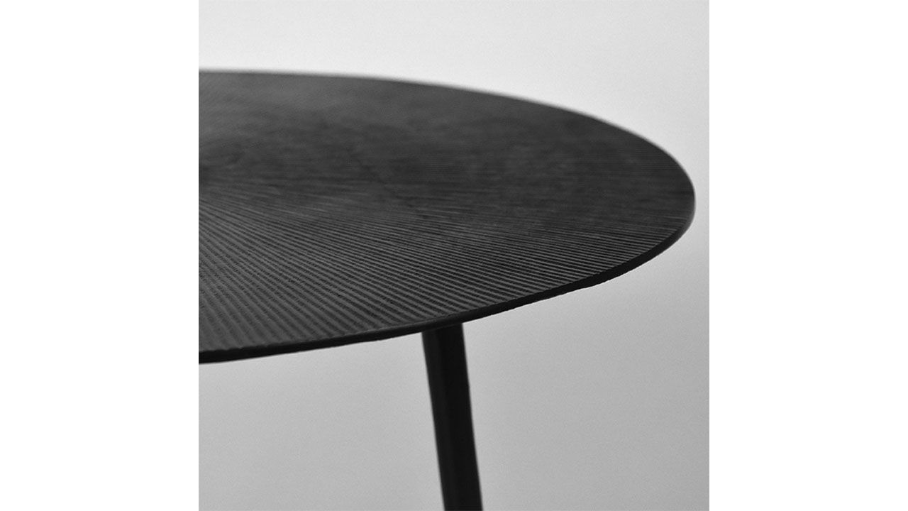Salontafel Zwart XL IV-52.013 Nobby ⌀60  x H45 cm