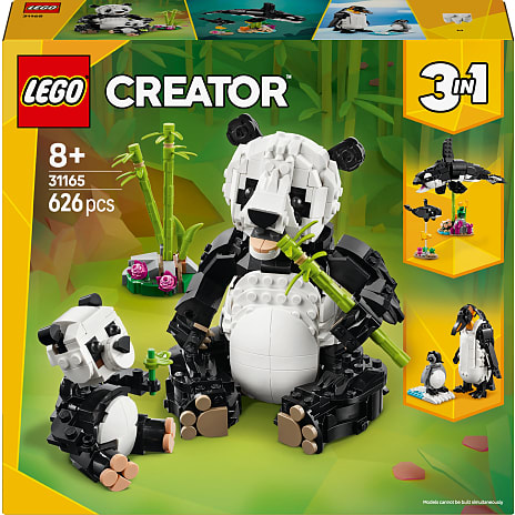 LEGO Creator 3-i-1 pandafamilie 31165