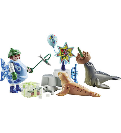 Playmobil My Life - Fodring Af Dyr - 71448 - 39 Dele