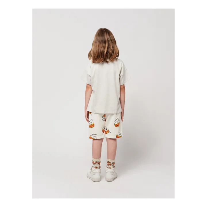 Bobo Choses Bermuda Denim Tambours | Ecru