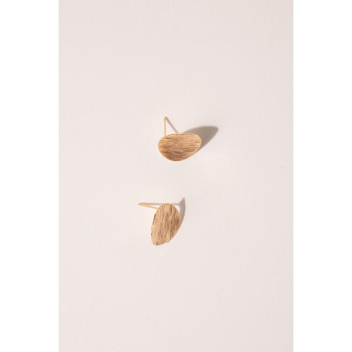 Atelier Veritas-Oorbellen rond gebogen