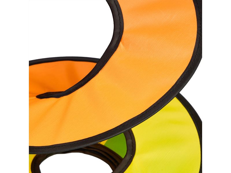 relaxdays Windrad Regenbogen 2er Set 130 cm Windspirale