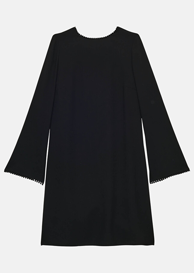 Robe Rajanoire en crêpe
