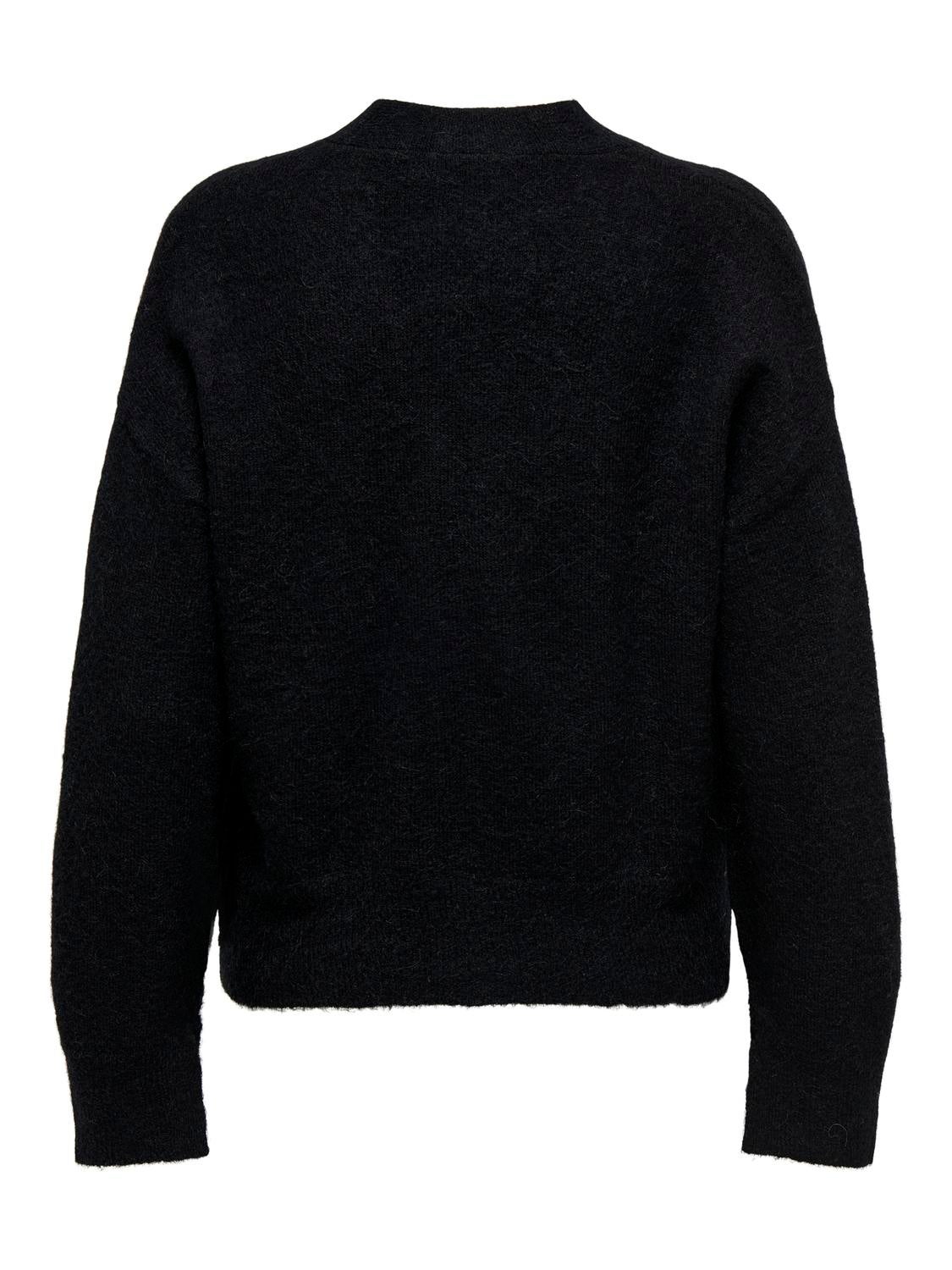 ONLALLISON Strickjacke Black