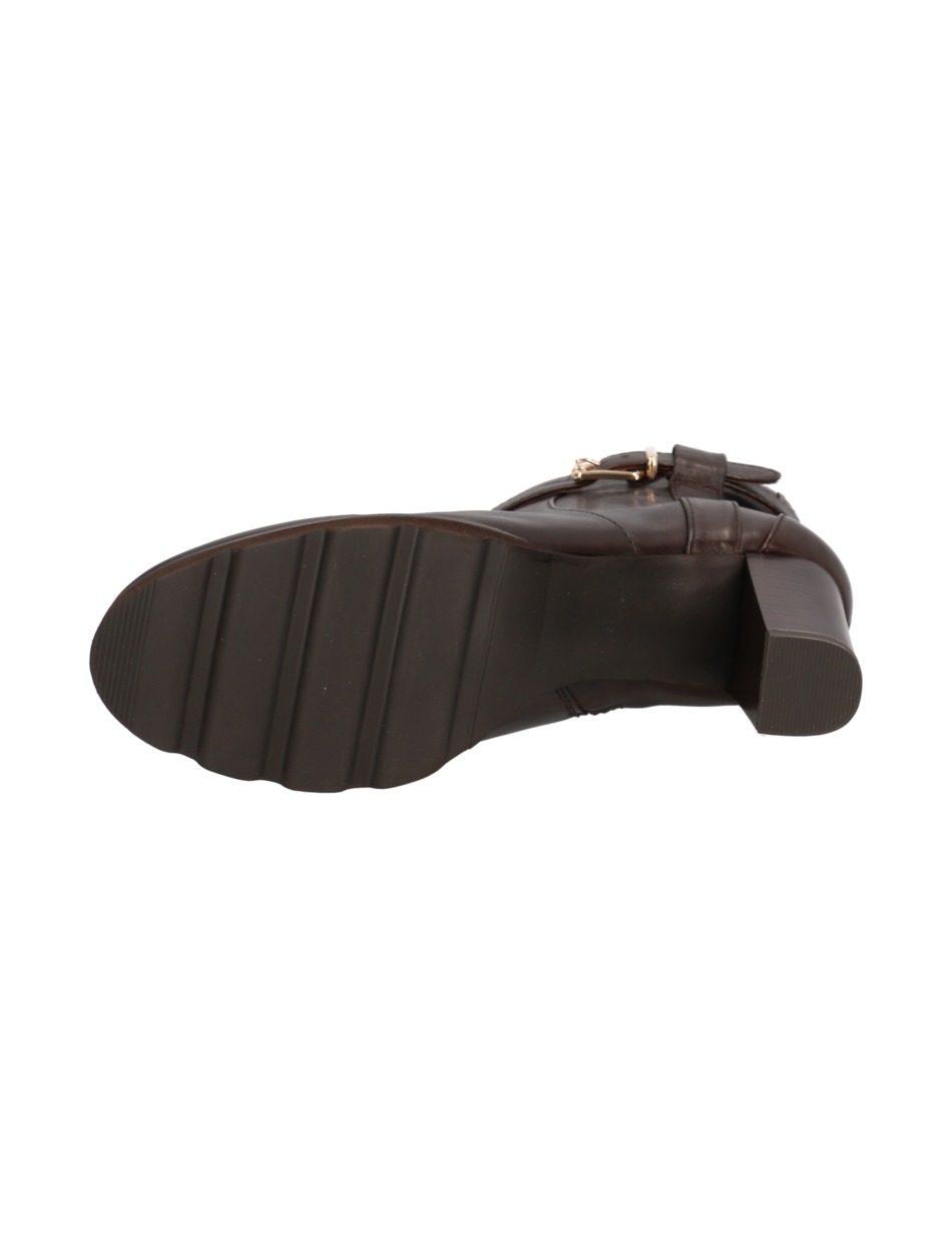 Glattleder Stiefelette