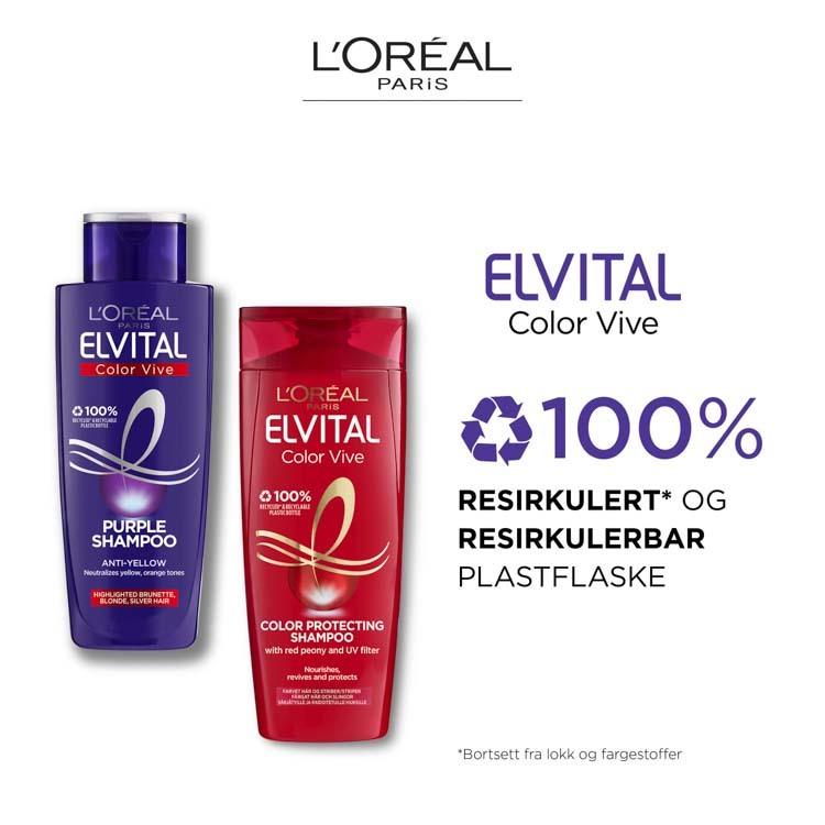 L'Oréal Paris Elvital Color-Vive Purple Shampoo 200ml