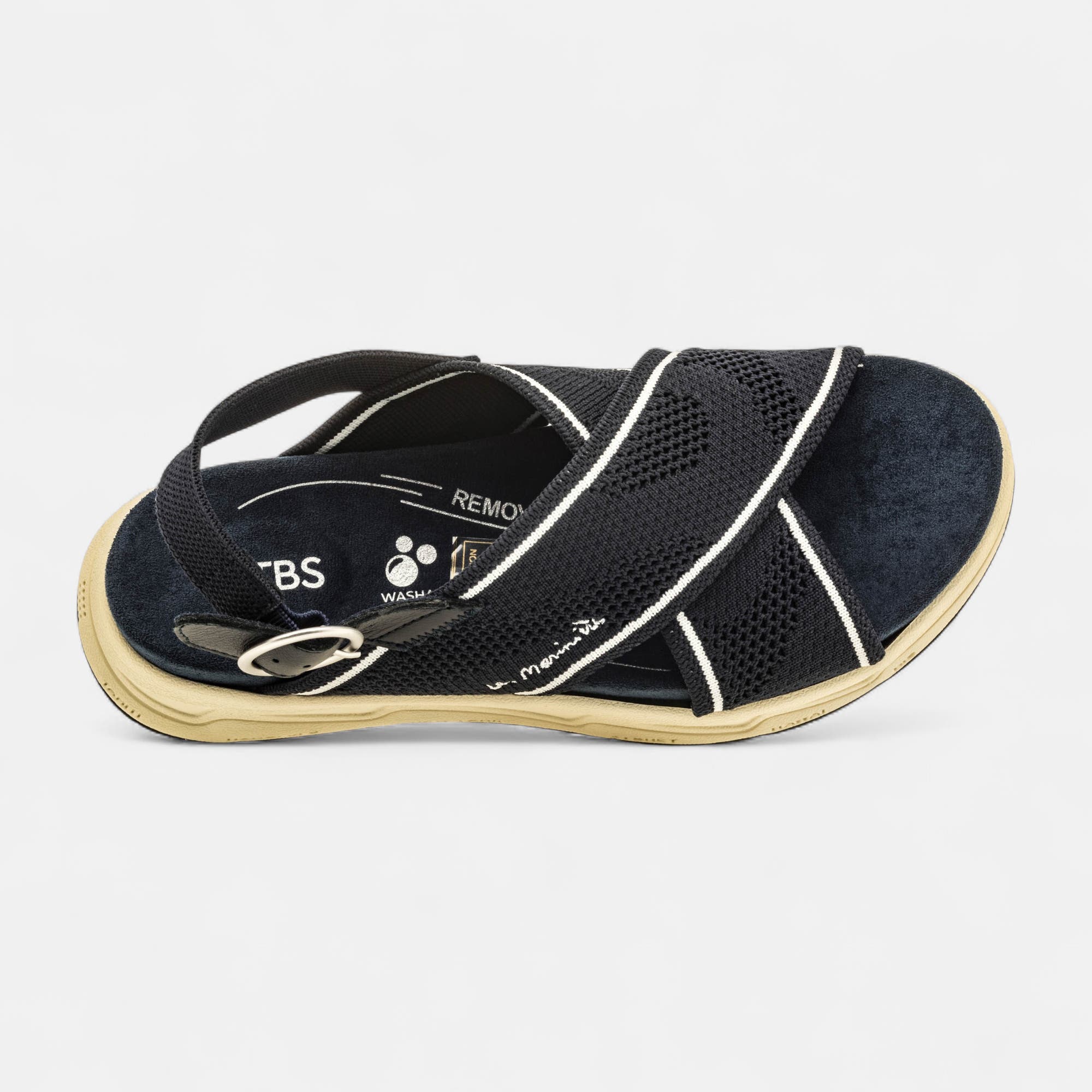 Sandales Femme bleu marine
