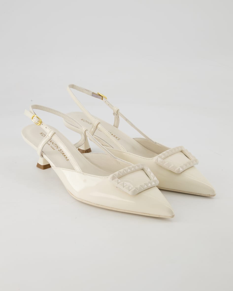 Konstantin Starke 0535 Slingpumps in Weiß