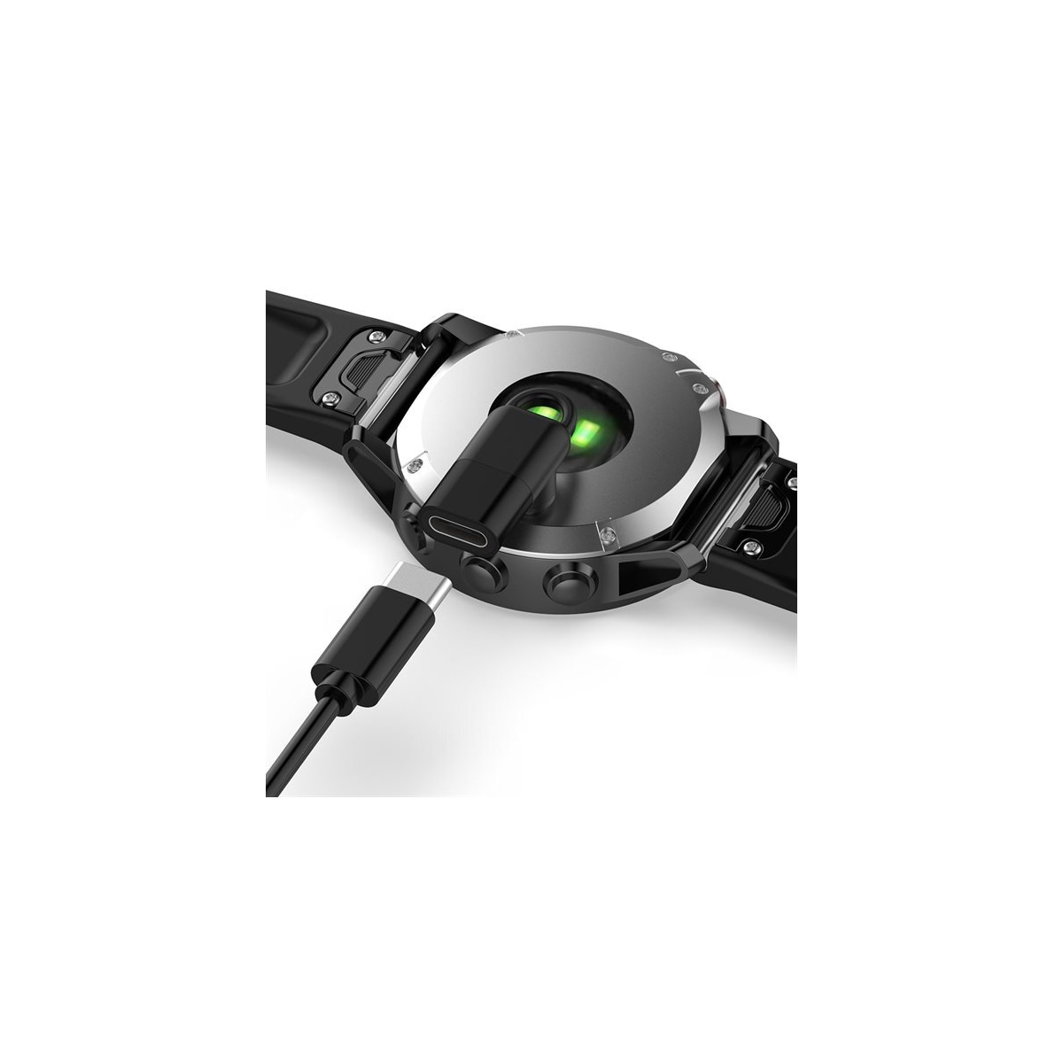 Ladeadapter med USB-C til Garmin-klokker