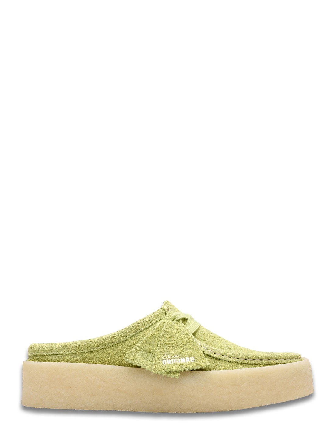 clarks Sabot Femme wallabeecup lo lime hairy sde