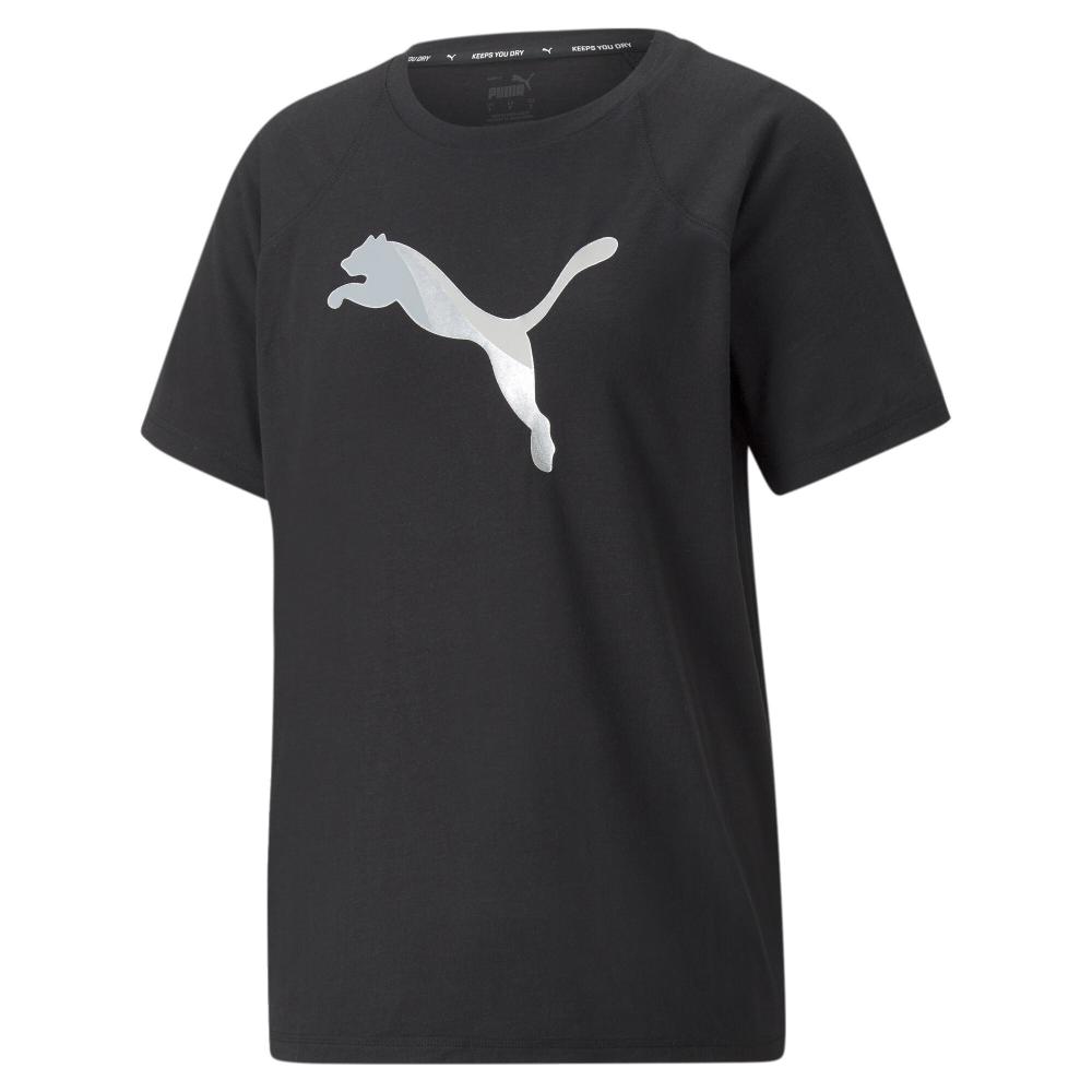Puma T-shirt Noir Femme Puma Evostripe