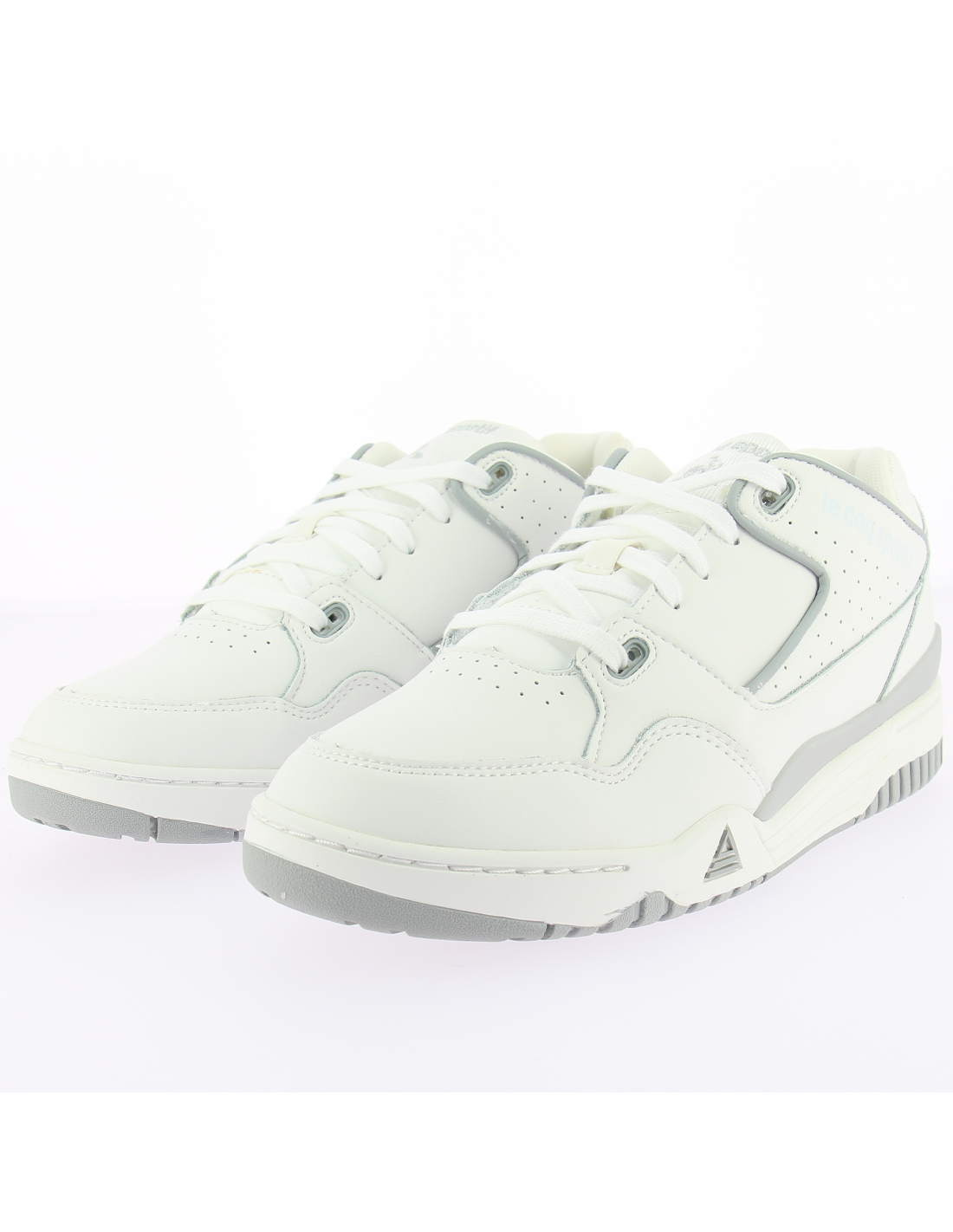 le coq sportif Sneakers homme LCS T1000 cuir blanc/gris
