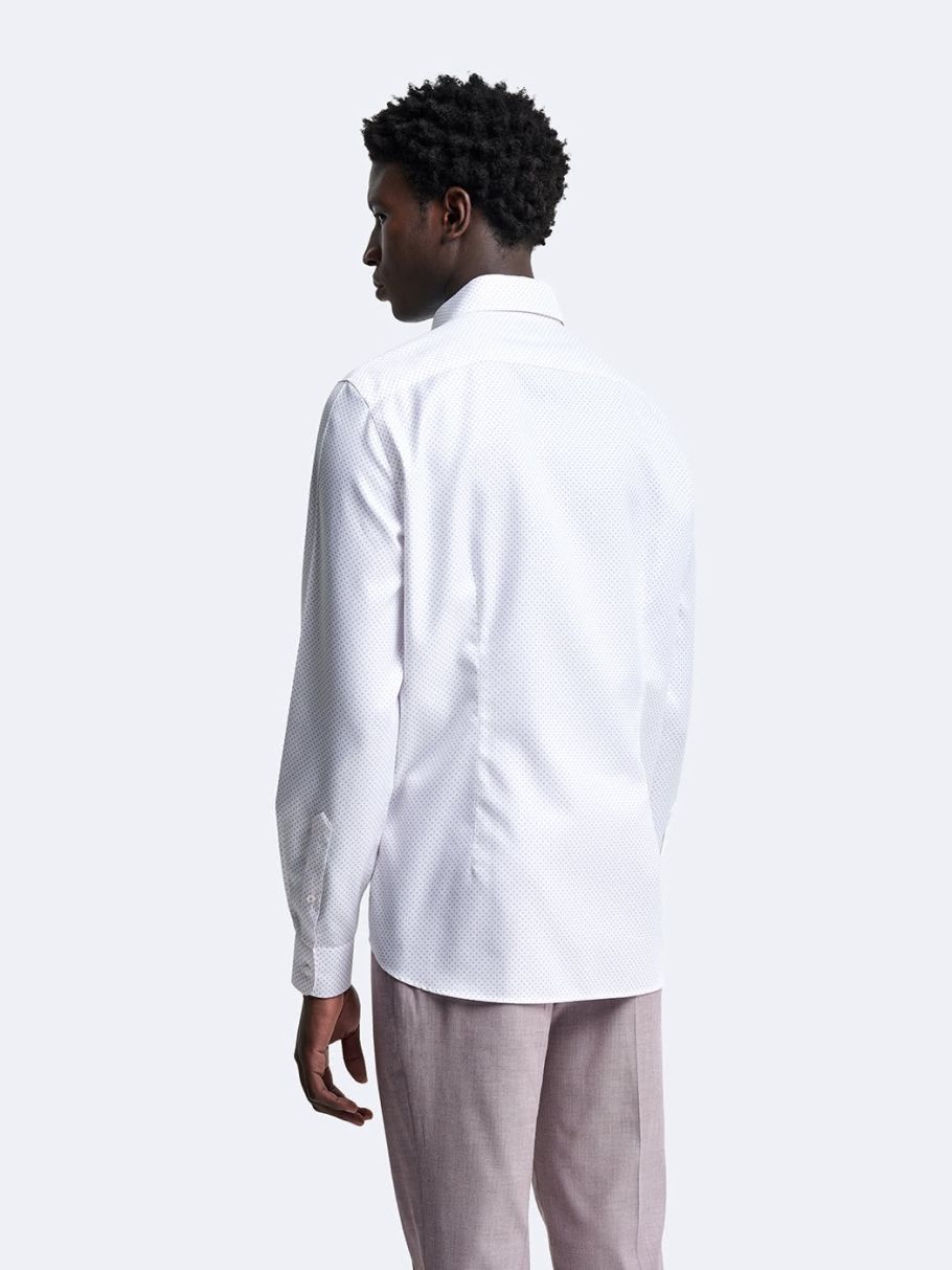 Chemise slim fantaisie