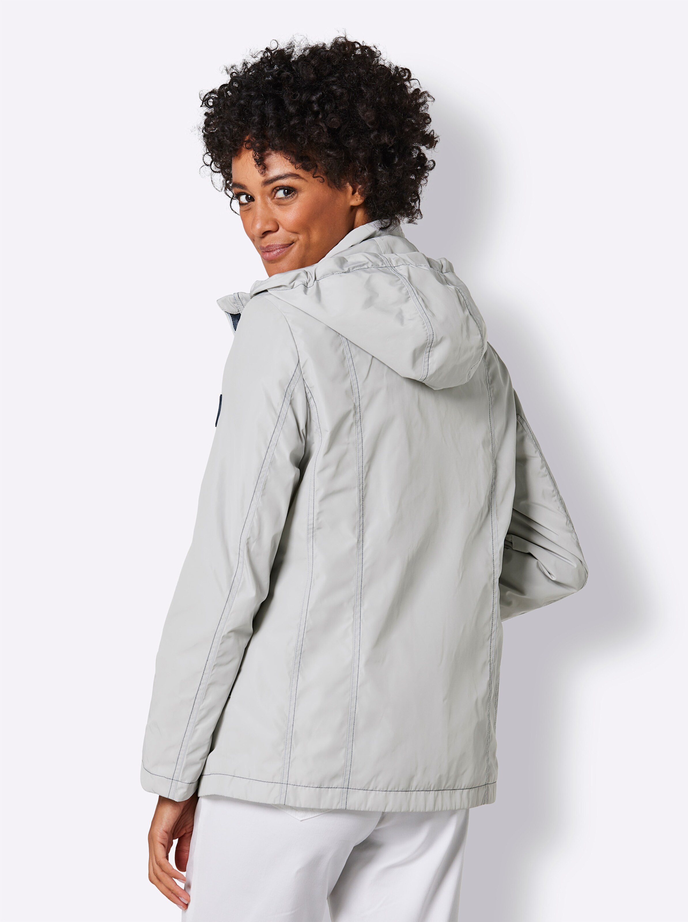 CREATION L PREMIUM Sympatex-Jacke in hellgrau