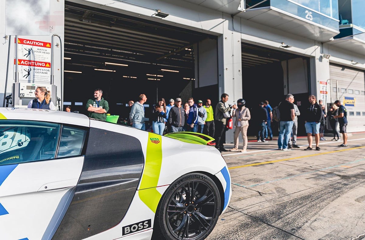Renntaxi Audi R8 Plainfeld (4 Rdn.)