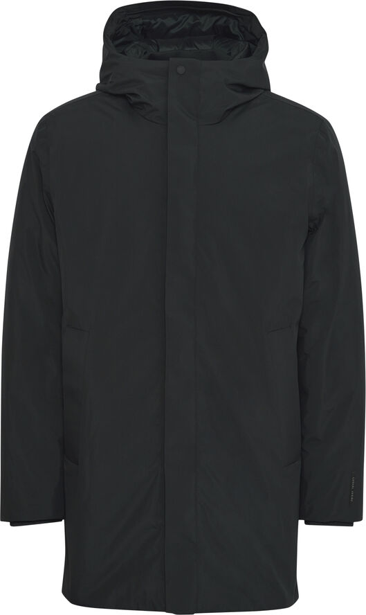 Casual Friday CFARBOUR long parka coat Black beauty