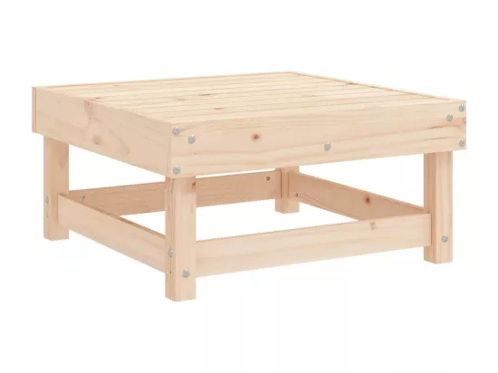 Repose-pied de jardin bois de pin massif