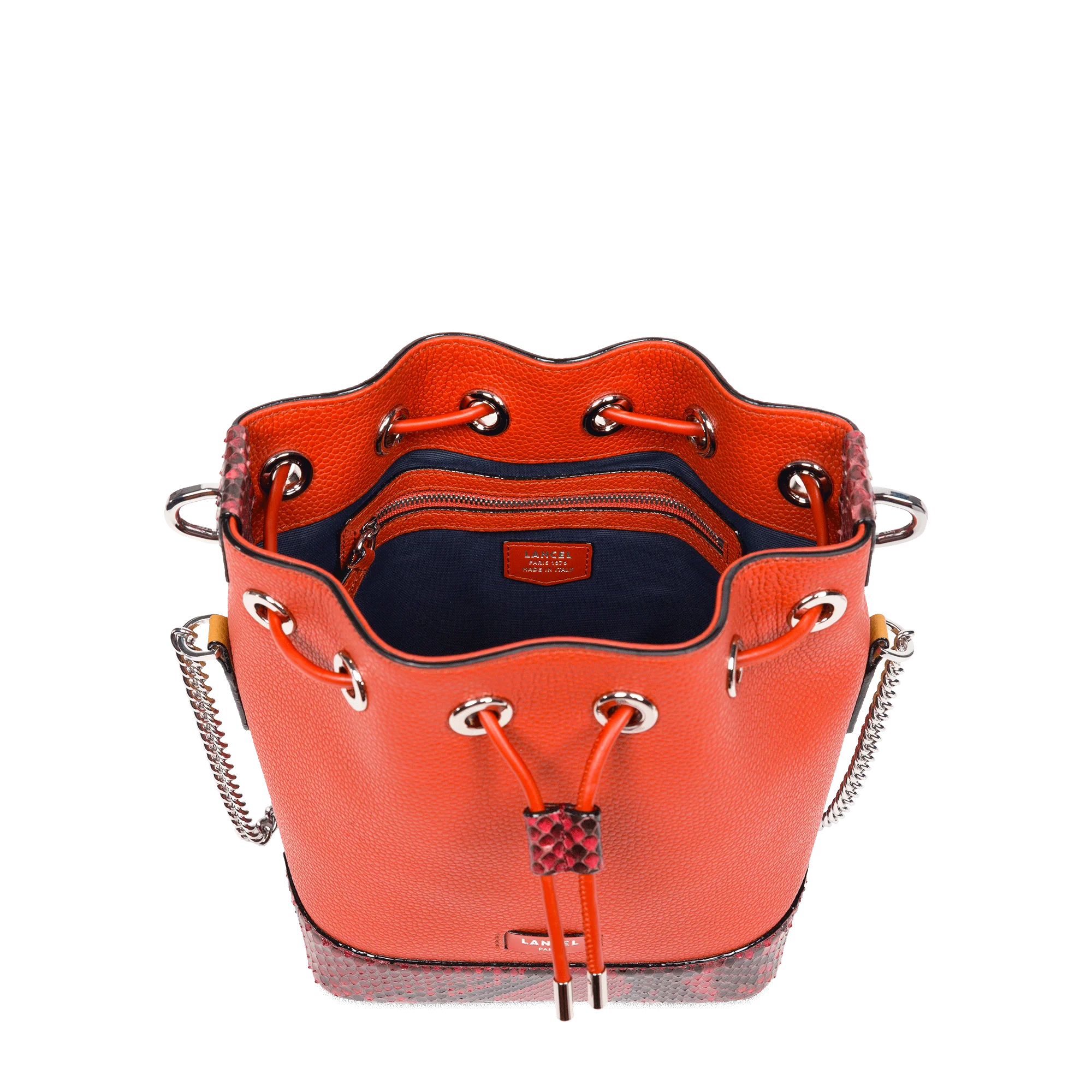 Sac seau Ninon de Lancel-Multico Carmin