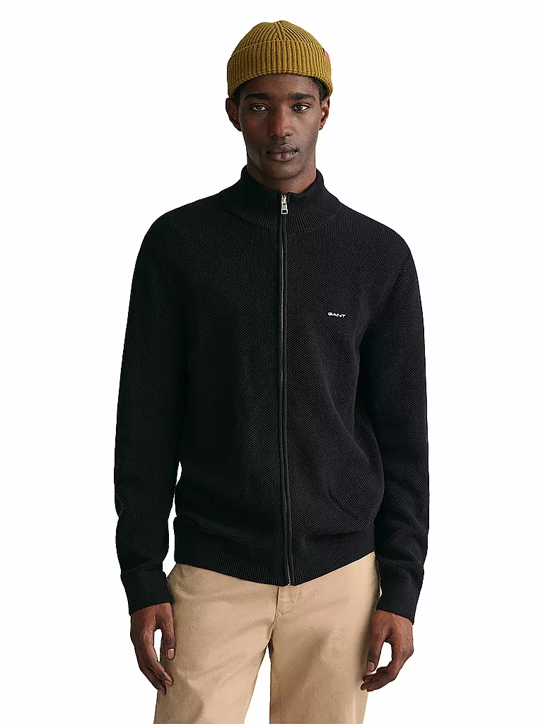 GANT Strickjacke schwarz