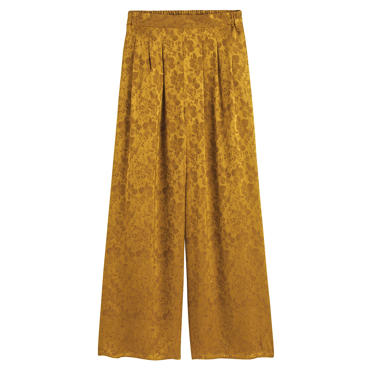COLEÇÕES LA REDOUTE<br>Calças jacquard extra largas