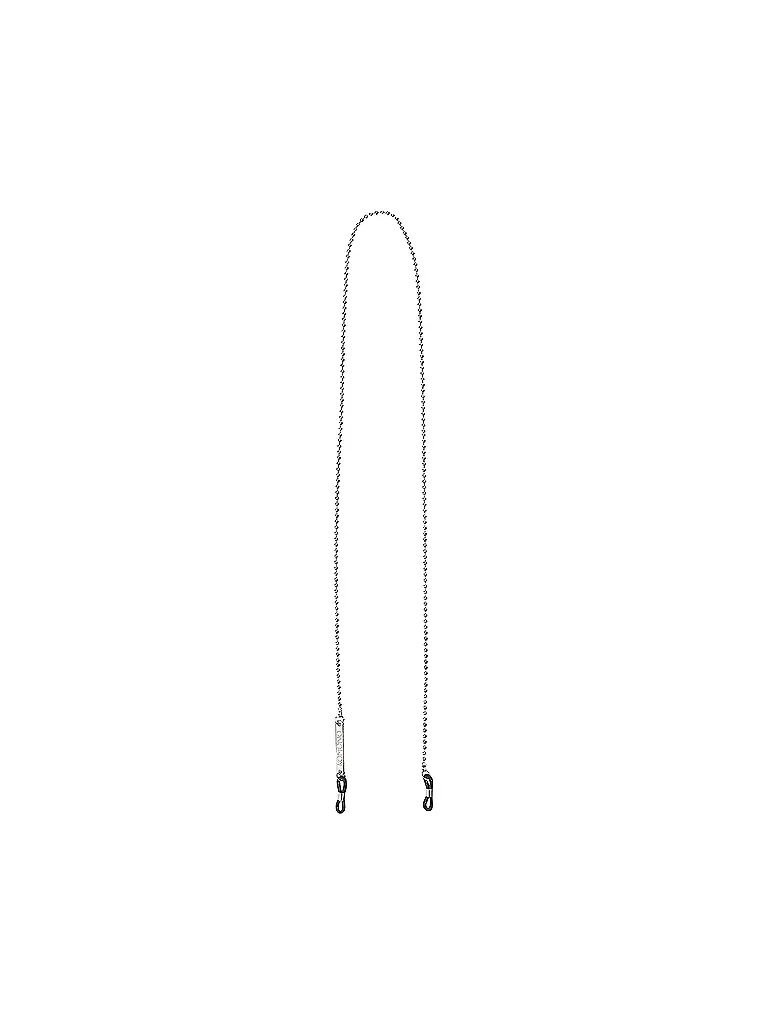 KOMONO Brillenkette Bubble silber