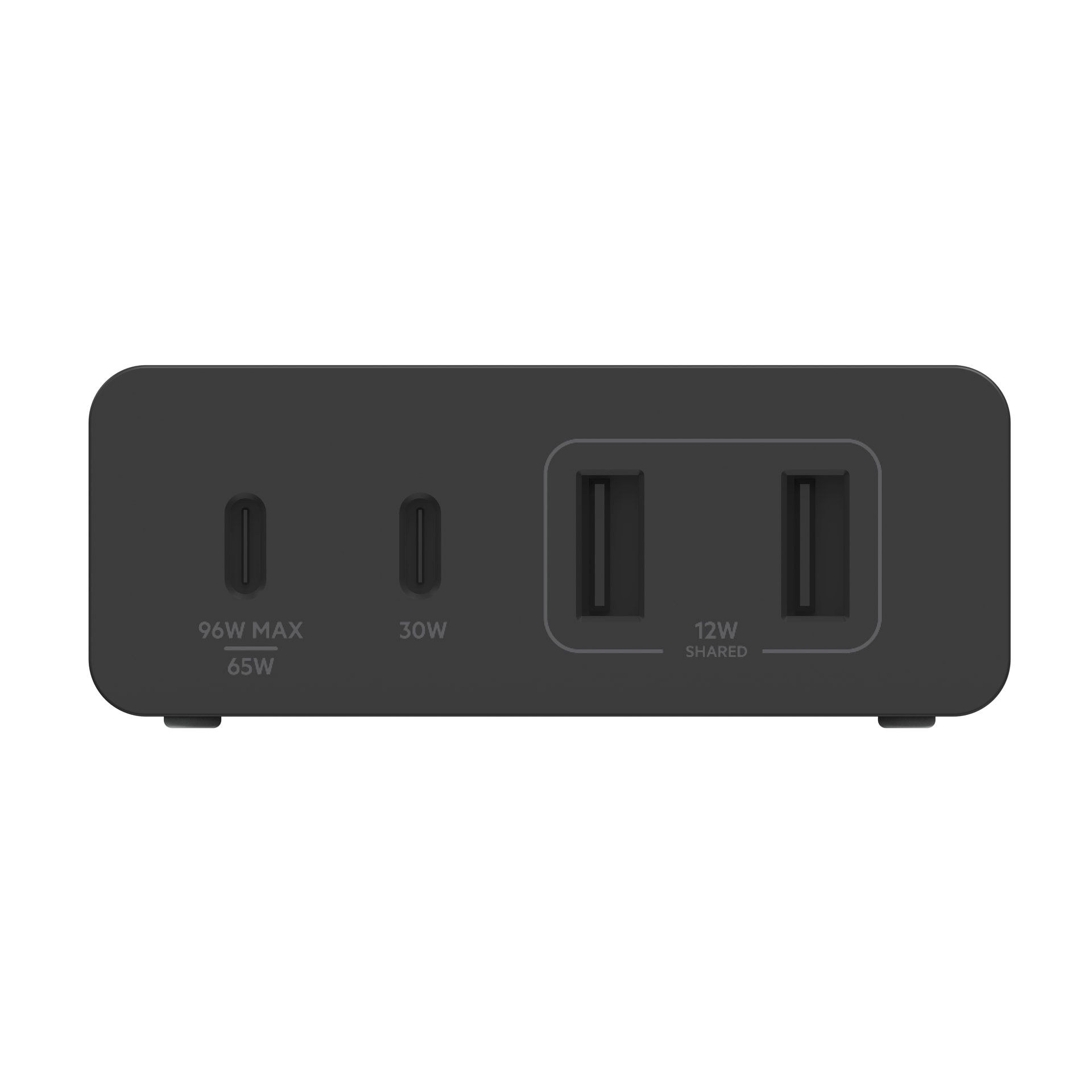 Belkin USB-Ladegerät »BoostCharge Pro 108 Watt 4-Port GaN Ladegerät/Charger« mit 2x USB-C und 2x USB-A (Netzteil für Laptops, Tablets, Smartphones)