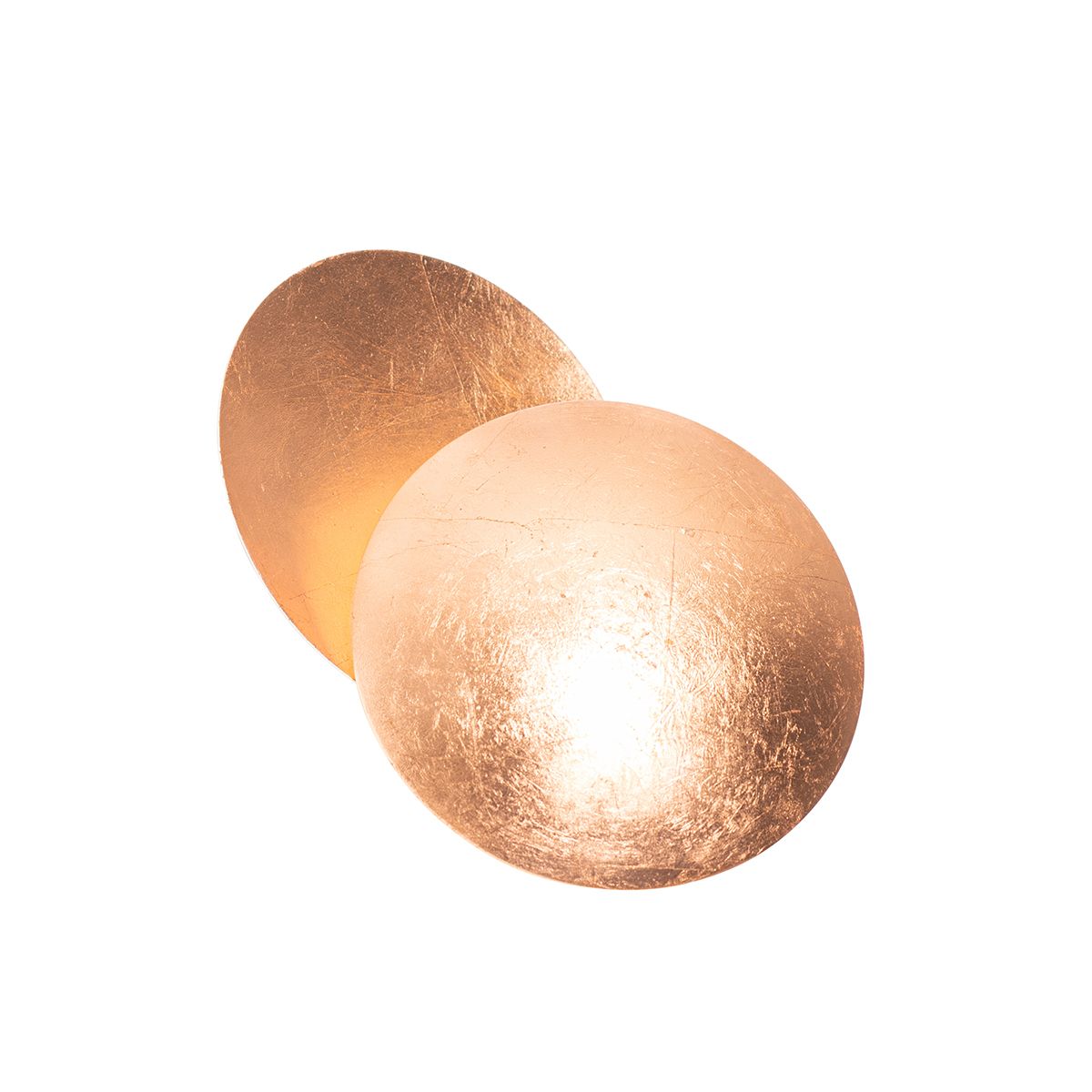 Smart wandlamp koper incl. Wifi G9 - Sunrise
